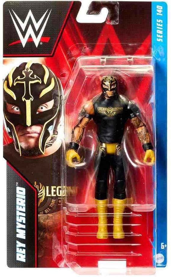 Mattel WWE Rey Mysterio Basic Series 140 Wrestling Action Figure Toy