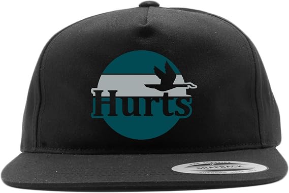 Snapback Black Philadelphia Jalen Hurts Wawa Logo Hat