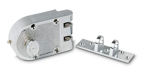 Deadlock Jimmyproof 1-3/4in Satin Chrome