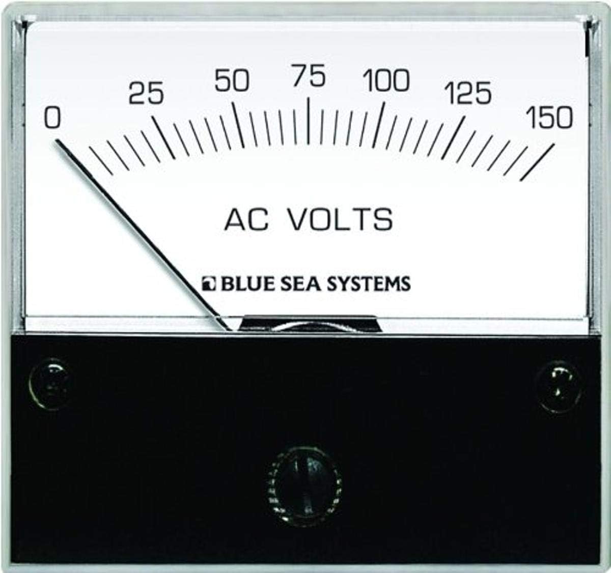 Blue Sea Systems 9353 AC Analog Voltmeter 0-150 Volts AC
