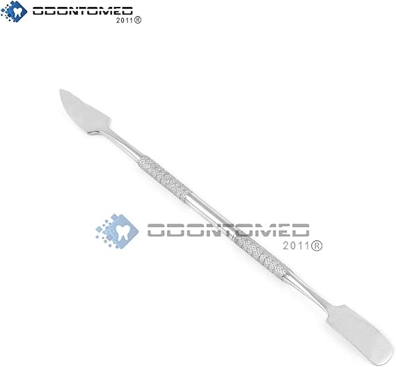 OdontoMed2011 Stainless Steel Double-Sided Spatula Wax & Clay Sculpting Tool 'Gritman'