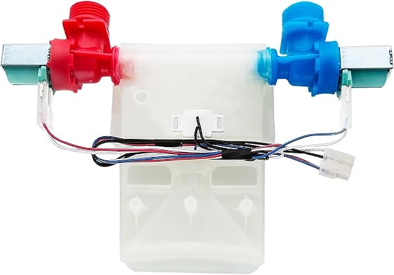 W11210459 W10869799 Washer Water Inlet Valve Compatible with Whirlpool Kenmore May-tag Crosley Amana Inglis, Replacement for W10701459, W11025984, ap6329217, W10838319,W11038711, 33190190, W11210459VP