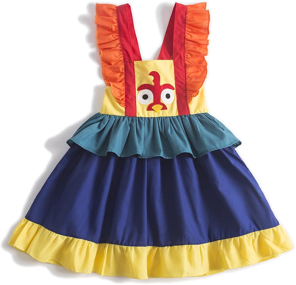 Moana HEI HEI Costume Baby Girls Costume First Birthday Party Toddler Kids Fancy Dress up Costumes Chicken Costume