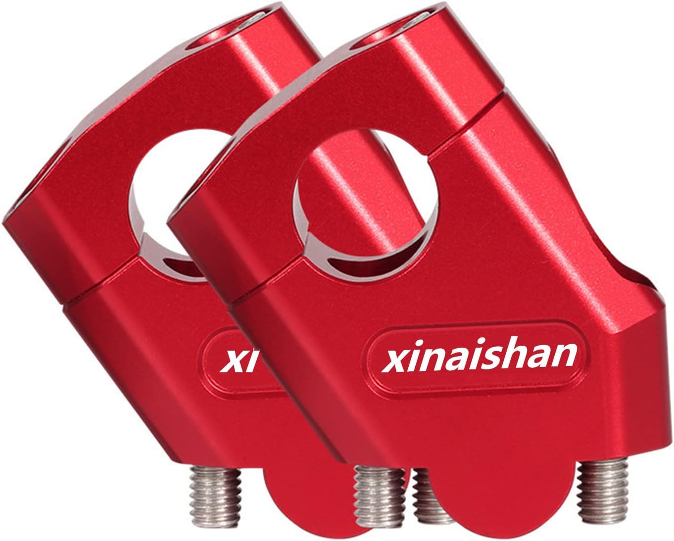 Motorcycle Handlebar Riser Motorcycle Handlebar Riser Handle Post 22mm28mm Universal MDL3517Diameter 22mm, Red