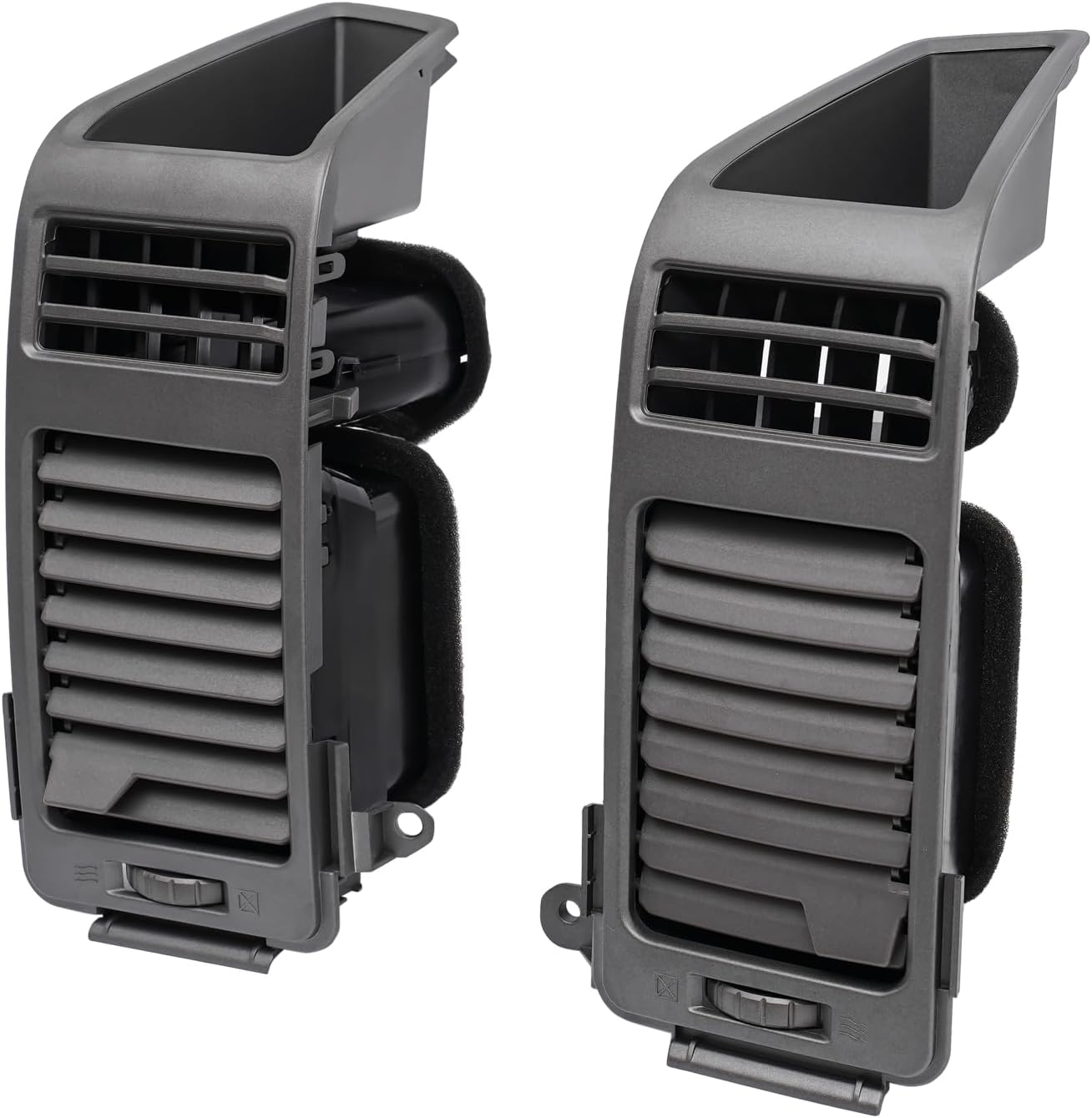 Car Air Vent Panel, Front Left and Right Dash Air Vent Grille Cover Replacement for 2004-2006 NlSSAN Armada Titan, OEM 68420-7S000 68421-7S000