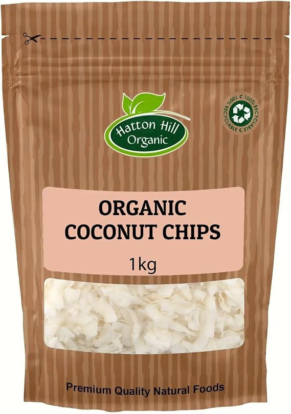 Organic Coconut Chips 1kg by Hatton Hill Organic