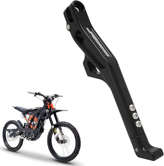 Surron Kickstand Race Lite Sur-Ron Light Bee X/S、セグウェイ X160 X260、E Ride Pro S/E Ride Pro SS/E Ride Pro SR/Talaria Sting用 | OEMパーツ41550-YQ2A-0000の交換ブラック