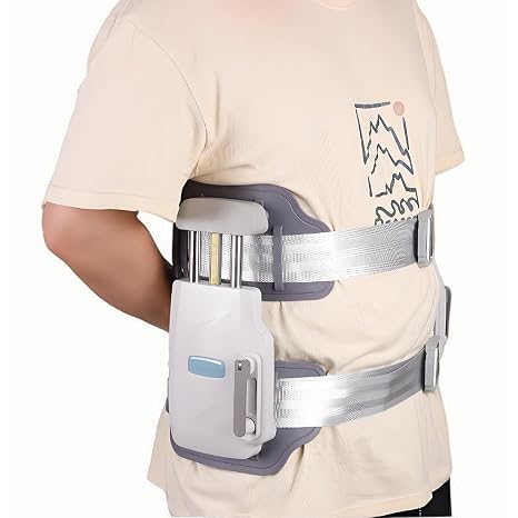 Herniated Disc Back Pain Relief Device Back Stretcher, Spinal Decompression Devices, Lumbar Decompression Belt Used for Patients with lumbar Projection for Spinal side Bending