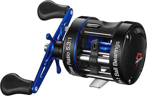 Piscifun Chaos XS Round Baitcasting Reel, Saltwater Conventional Reel