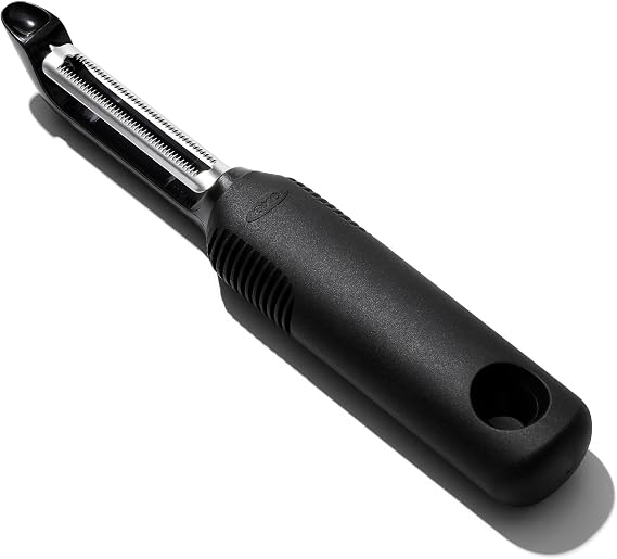 OXO Good Grips Peeler Vegetable Peeler with Ribbed Stainless Steel Blade