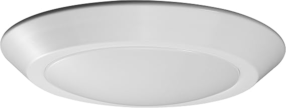 Nuvo Lighting 62/1161 Contemporary Modern One Light Flush Mount in White Finish
