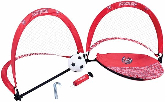 Arsenal Football Club Men's AR04368 Skills Goal Set, Multi-Colour