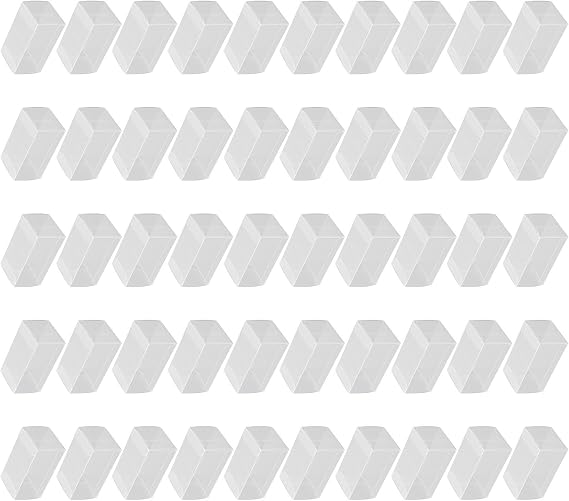 Besttoolifes 1:64 Scale Toy Car Display Cases, Clear PVC Protection Boxes, 41X43x82mm, Compatible With Hotwheels, Tomica Models, 20/25/50 Pack(25pcs)