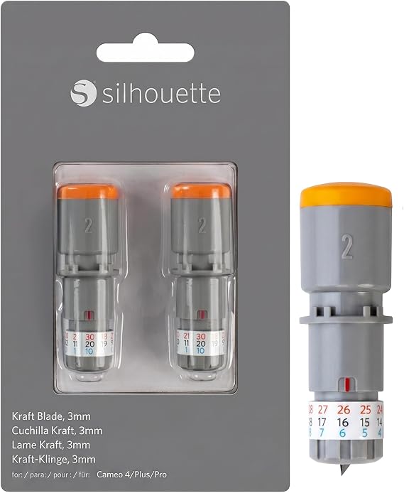 Silhouette 3 mm güçlü bıçak ağzı sadece Cameo 4 için