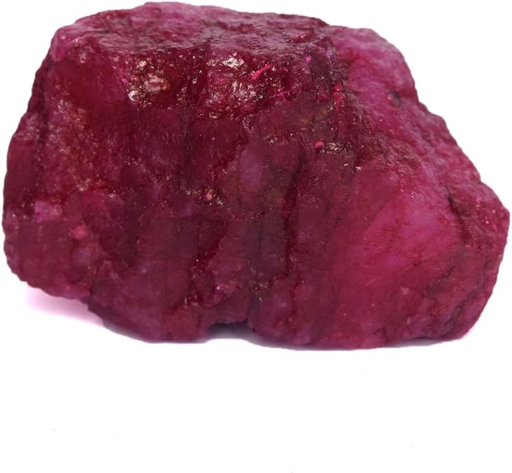 GEMHUB Certified Red Ruby 612.50 Ct Uncut Natural Rough Gemstone for Astrological