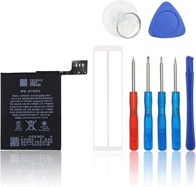 Replacement Battery A1574 A1641 Compatible with iPod Touch 5 6 7th Gen with Tools