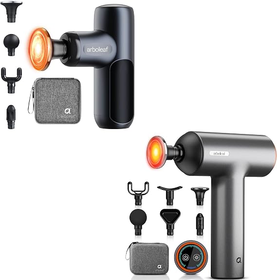 arboleaf Heated Massage Gun Bundle
