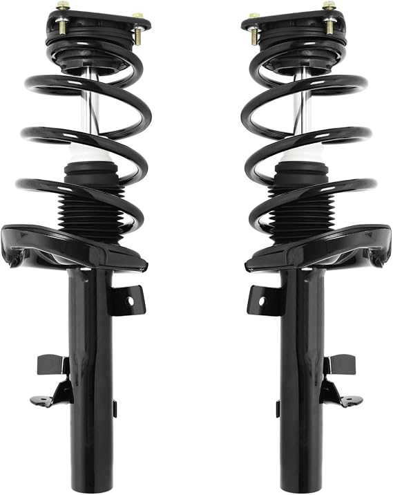 COMPLETESTRUTS Front Quick Complete Strut Assemblies with Coil Springs Replacement for 2012-2018 Ford Focus - Set of 2