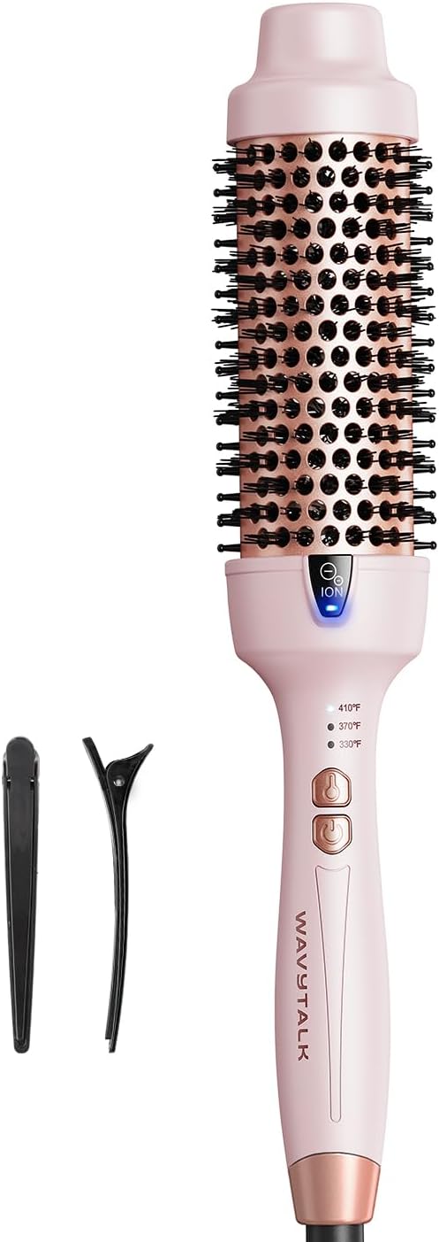Wavytalk Thermal Brush Blowout Express 1.77" Ionic Heated Round Brush