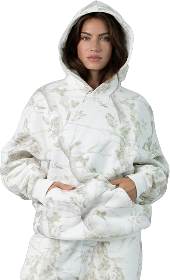 JOJOANS Womens Oversized Printed Sweatshirts Fall Fashion Pullover Hoodies Winter Clothes