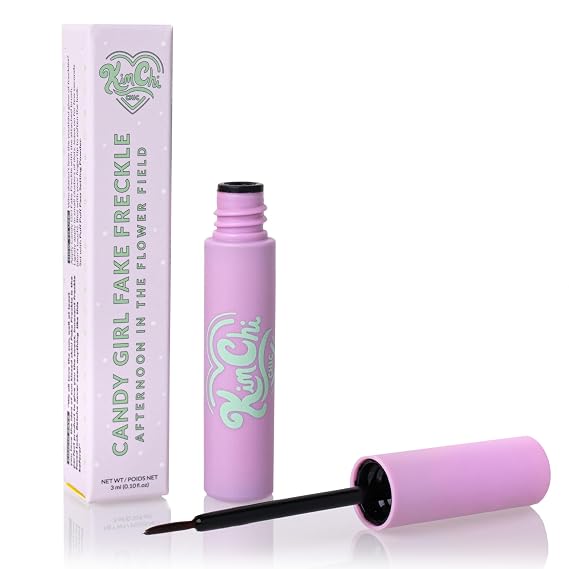 KimChiChic Beauty Candy Girl Fake Freckle Pen, Natural-Looking Fast-Drying | Long-Wear Red-Brown Liquid Faux Freckle Pen with Rosa Rugosa Flower Water & Vitamin E, Vegan, Cruelty Free 0.10 fl oz (3 ml)