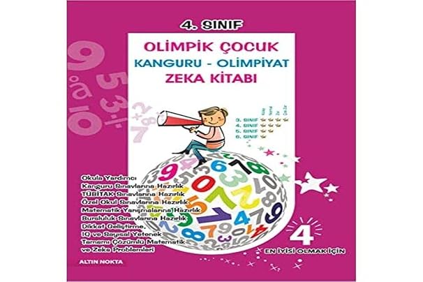 4. Sınıf Olimpik Çocuk - Kanguru-Olimpiyat Zeka Kitabı