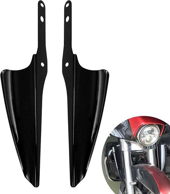 Fork Mount Wind Deflectors Fit for Harley Touring 1995-2024