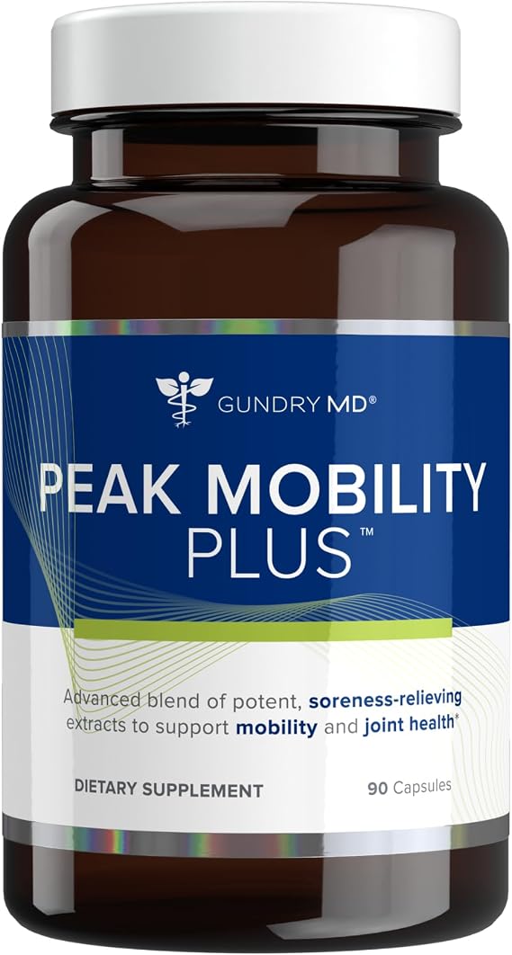 Gundry MD Peak Mobility Plus Joint & Flexibility Formula, 90 Count