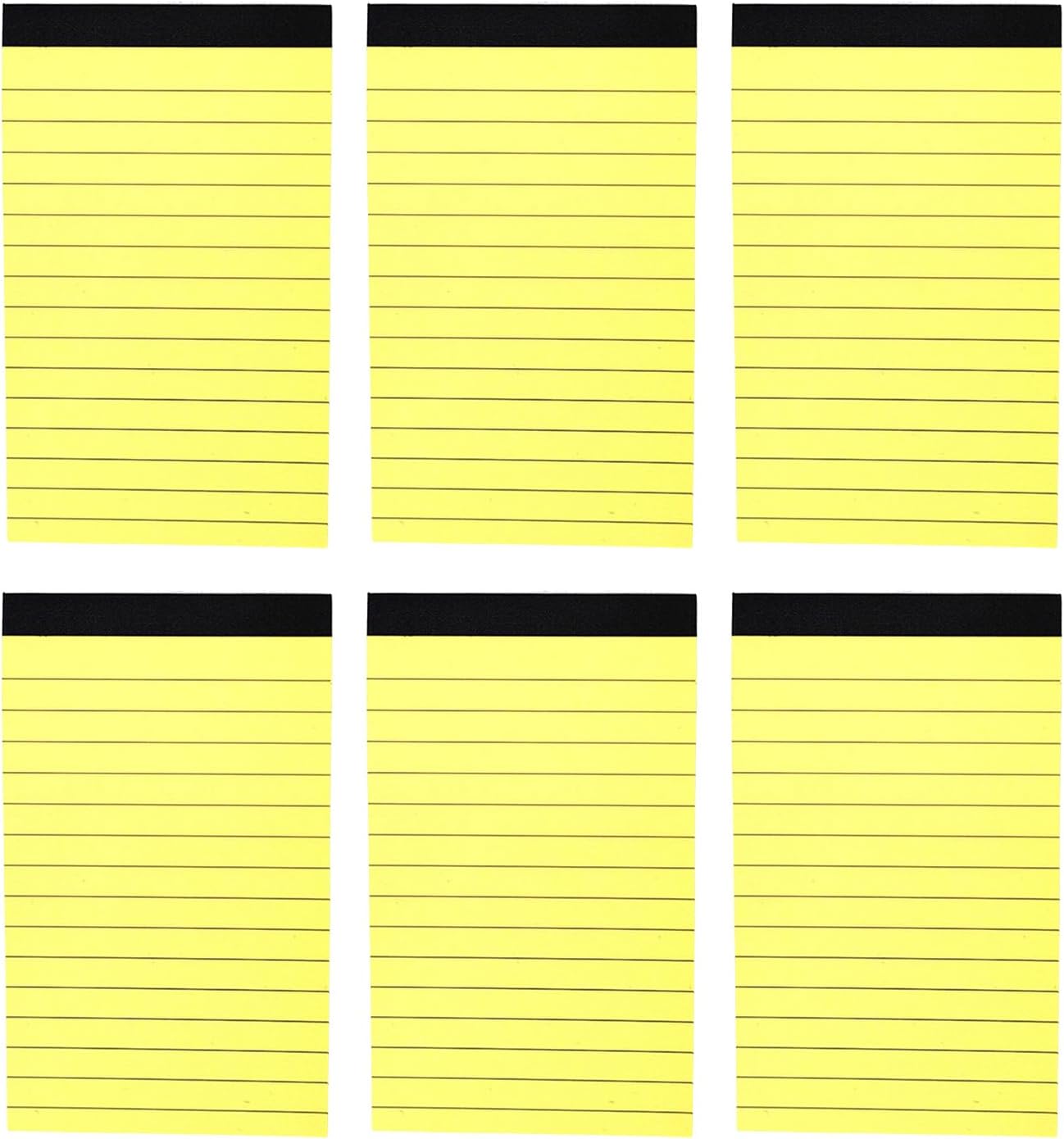 Lined Notepad Pocket Notebook 6 pcs