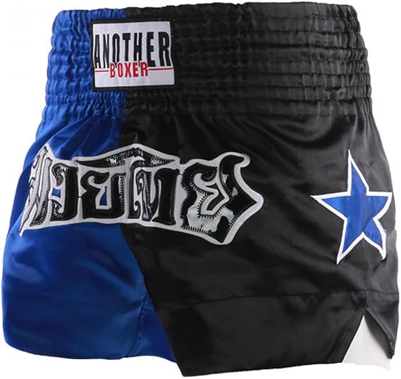 Boxing Training Shorts Men's Women's Free Combat Costume Sanda Combat Pants Color Blocked Bow Shorts