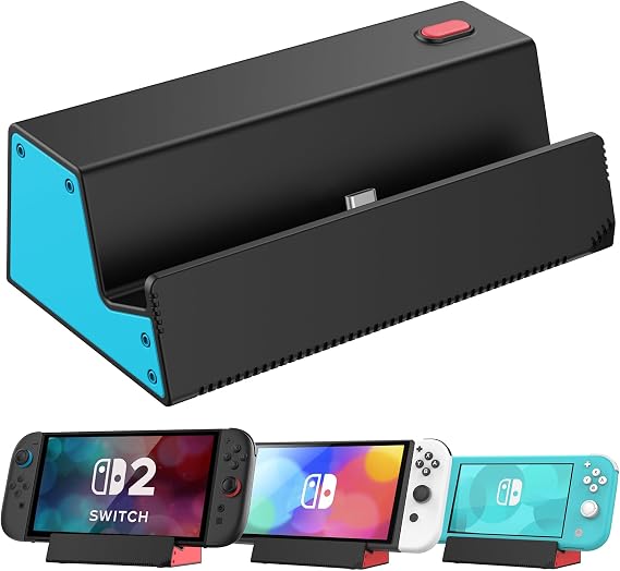 HEIYING Switch Charger Dock for Nintendo Switch 2 / OLED/Lite
