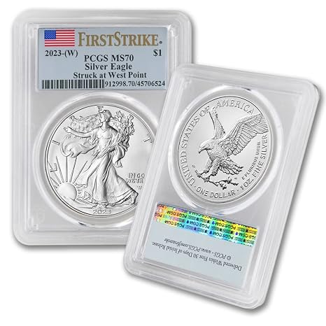 2023 (W) 1 oz American Silver Eagle Coin MS-70 $1 MS70 PCGS