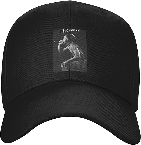 tentacions Men's Baseball Hat Unisex Dad Hat Trucker Cap Golf Hat Outdoor Caps for All Seasons Casual Athletic Headwear for Traveling Black