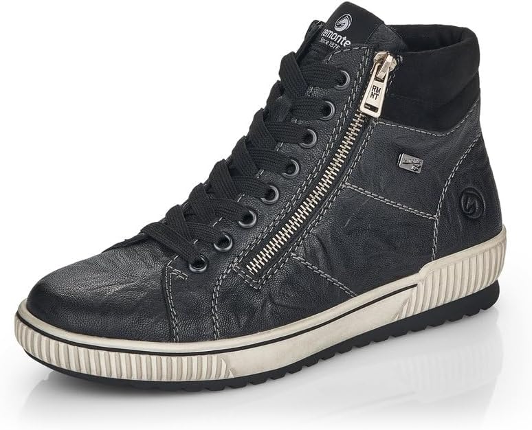 Remonte by Rieker Women's D0772-01 Maditta Water-Resistant Fashion Sneaker