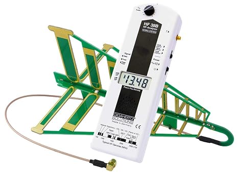 GIGAHERTZ SOLUTIONS HF38B RF Meter - 700MHz - 3.3GHz - ! Measures WiFi, Smart Meters, Cell Phones Etc.