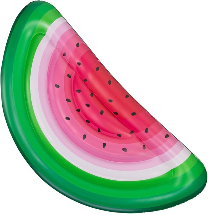 Poolcandy Giant 72" Watermelon Slice Island Pool Raft