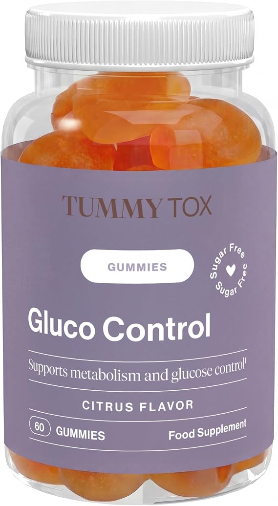 Gluco Control Gummies Tummy Tox, 60 Gummies