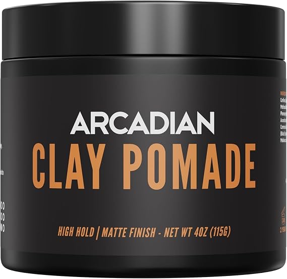 Arcadian Grooming Matte Clay Hair Pomade 4oz