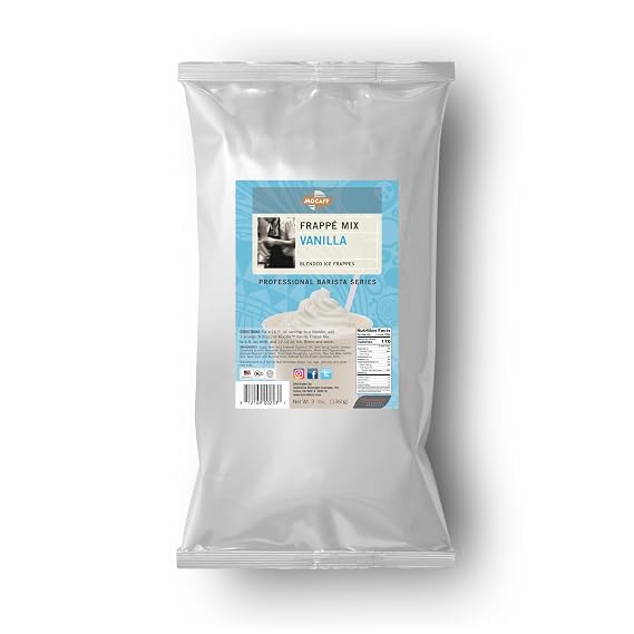 MOCAFE Vanilla Latte Powder Mix, 3lb Bag