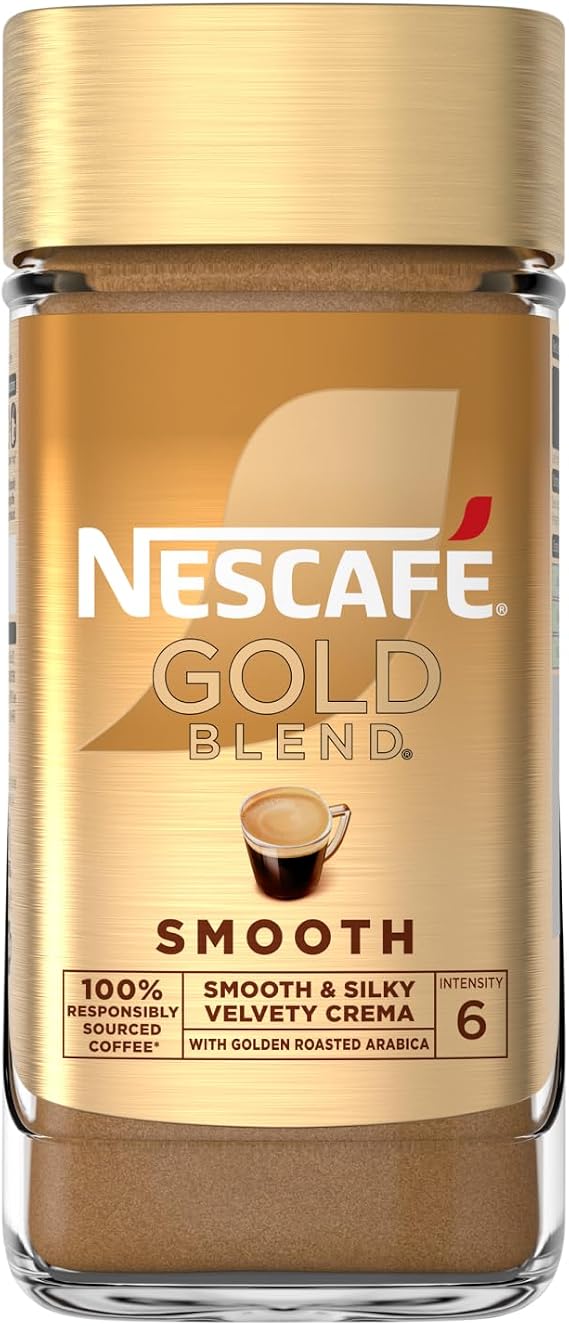 Nescafé Gold Blend Smooth Instant Coffee 190g | Pack of 1