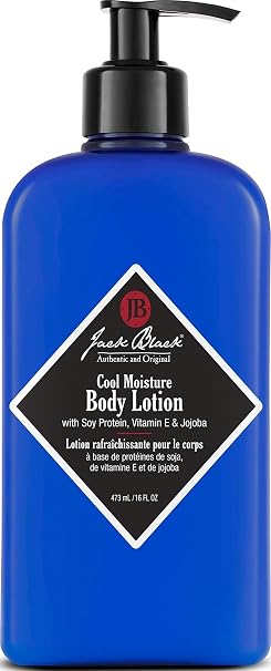 Jack Black Cool Moisture Body Lotion for Men - Mens Lotion for Dry Skin, Body Cream for Men
