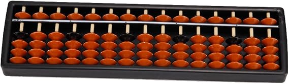 15 Digits Column Abacus Soroban Arithmetic Math School Learning Aid Tool