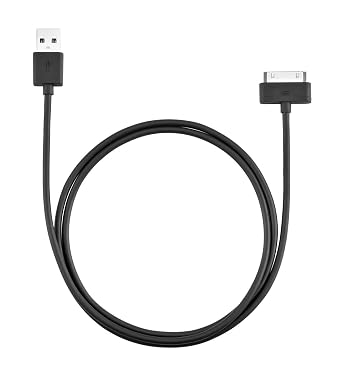 YUSTDA New USB Black Battery Data Sync Charger Cable for iPod Classic Series (6th & 7th Generation) : 32GB, 80GB, 120GB, 160GB