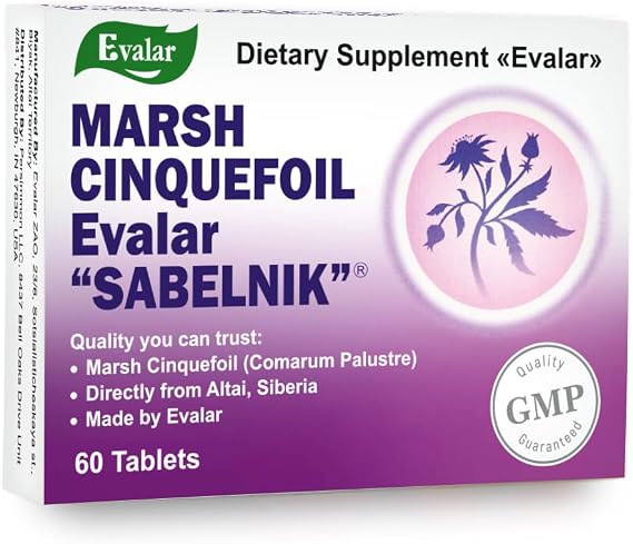 Marsh Cinquefoil Comarum Palustre Herb 60 Tab