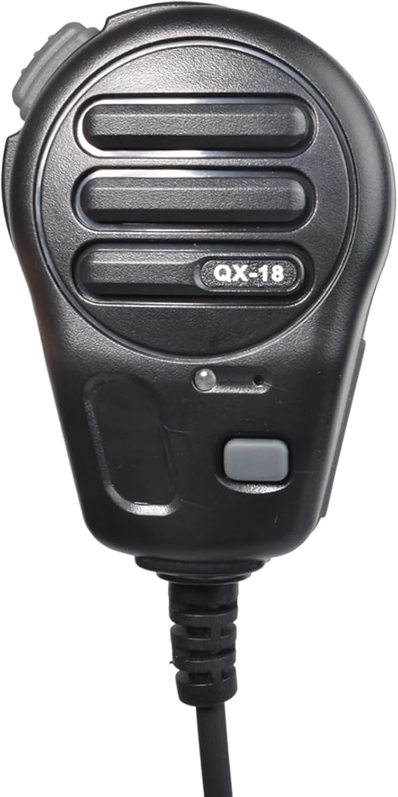 UAYESOK QX-18 USB Handheld Speaker Mic for Euro Truck Simulator 2 | PTT Support, New Energy Car Computer/Android Phone/Computer/Laptop, Keyboard Customization