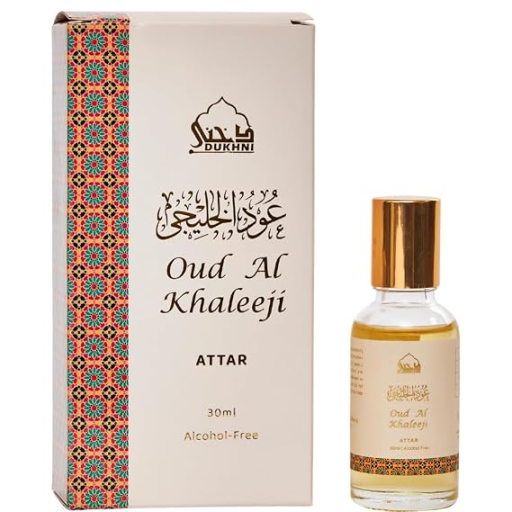 Dukhni Oud Al Khaleeji Attar Oil 30ml Zesty Oud Aroma | Muslim Gifts