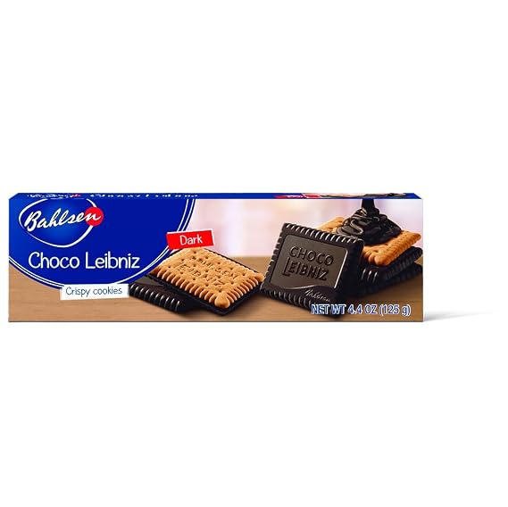 Bahlsen Choco Leibniz Dark Cookies (6 boxes)
