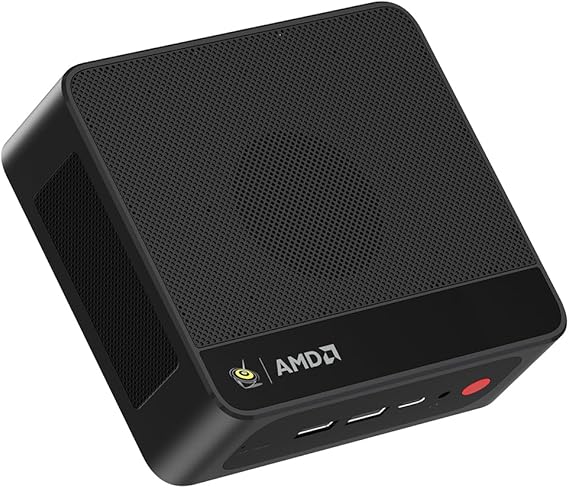 Beelink SER5 MAX Mini PC W11 Pro,AMD Ryzen7 7735U 24G LPDDR5 500G NVME SSD
