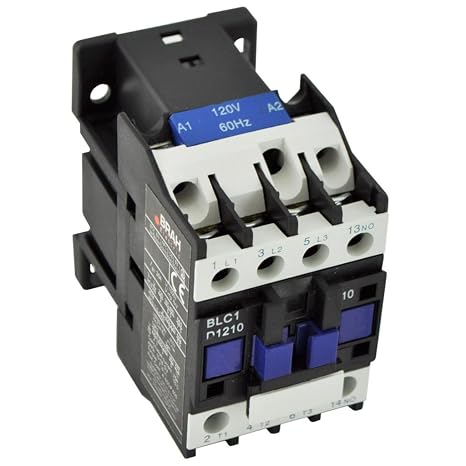 Direct Replacement for TELEMECANIQUE LC1-D12 AC Contactor LC1D12 LC1D1210-B6 24V Coil 3 Phase 3 Pole 12 Amp