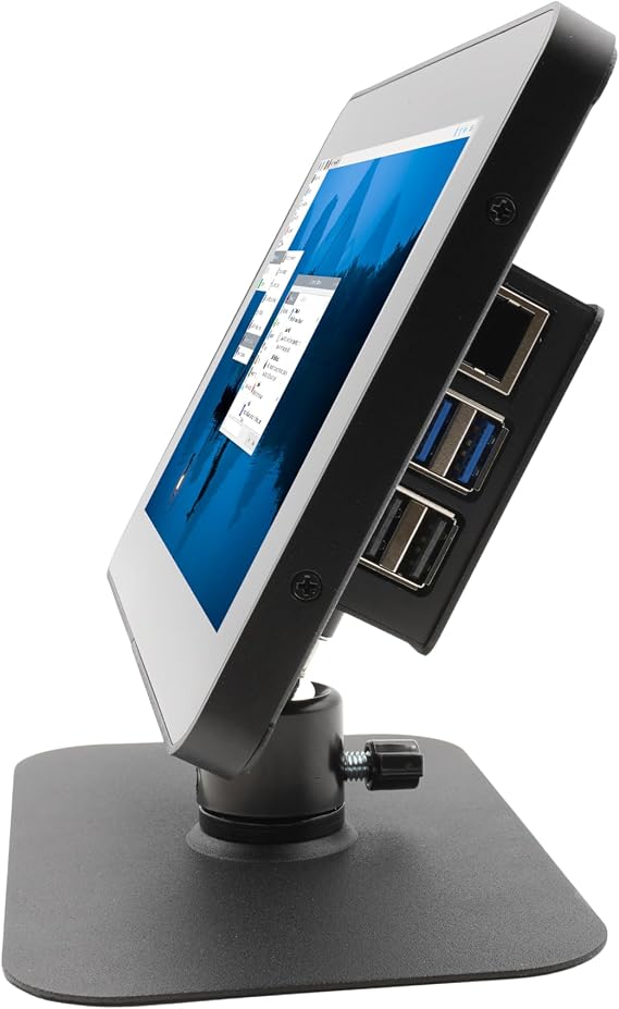 KKSB Display Stand for Raspberry Pi Touch Display 2 with Case for Raspberry Pi 5